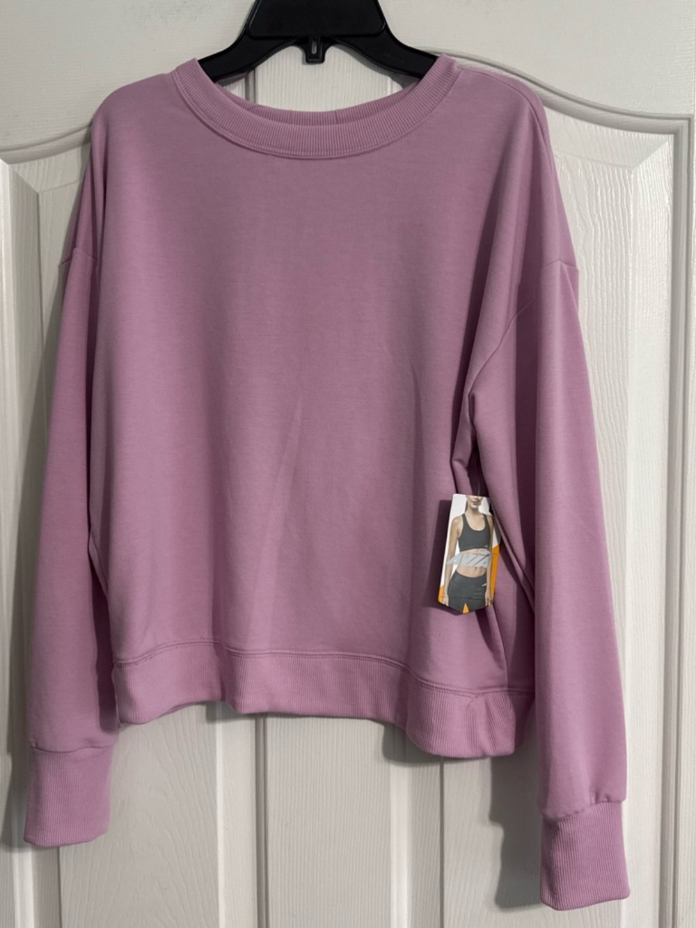 Avia Lavender Pullover Crewneck Sweatshirt